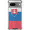 Slovakia Flag Distressed Google Pixel 8a Clear Case